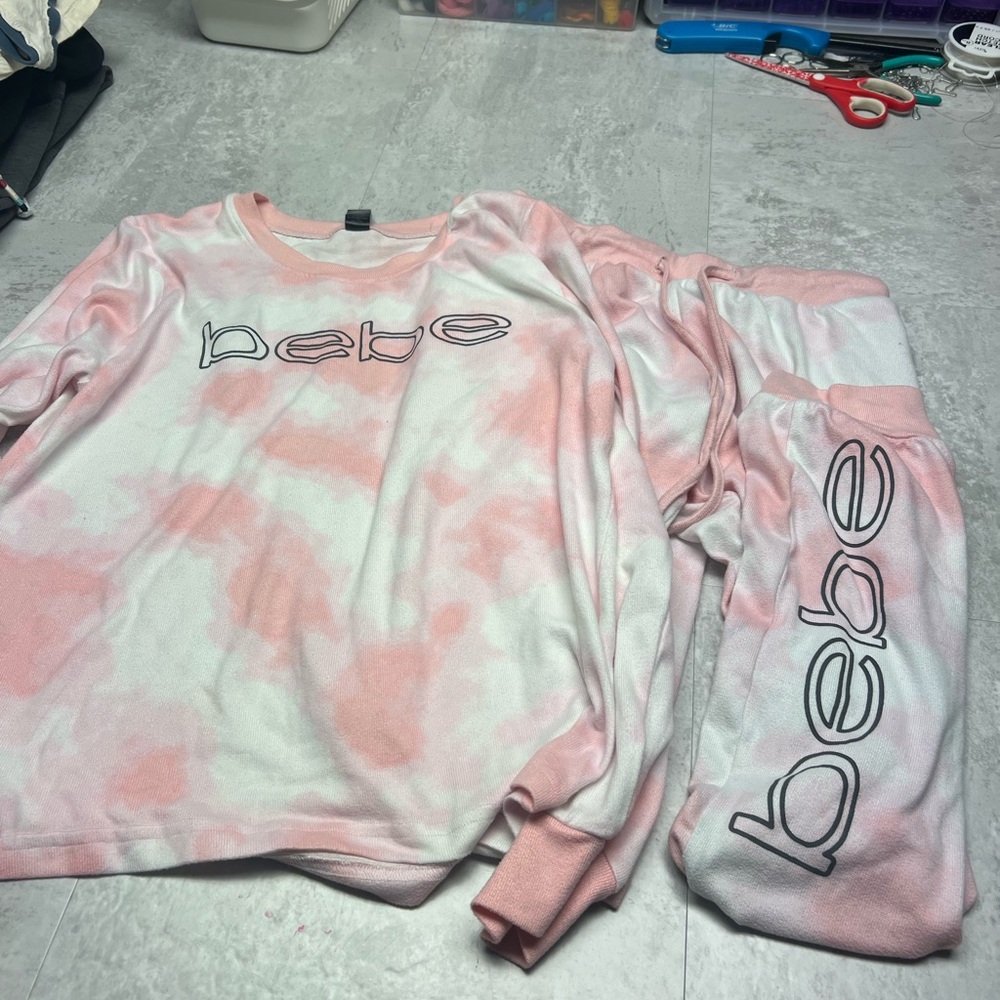 Bebe sweatsuit set